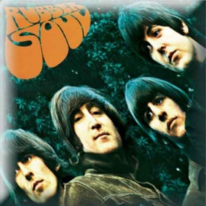 The Beatles - Rubber Soul Album Pin Badge in der Gruppe MERCHANDISE / Merch / Pop-Rock bei Bengans Skivbutik AB (5537410)