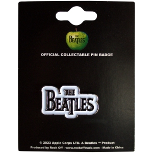 The Beatles - Drop T Logo Pin Badge in der Gruppe MERCHANDISE / Merch / Pop-Rock bei Bengans Skivbutik AB (5537426)