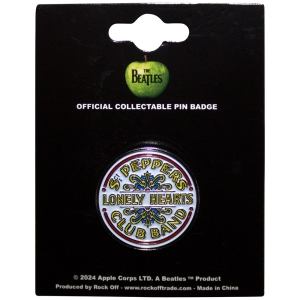 The Beatles - Sgt Pepper Drum Pin Badge in der Gruppe MERCHANDISE / Merch / Pop-Rock bei Bengans Skivbutik AB (5537428)
