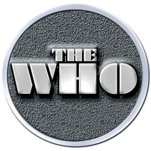 The Who - Stencil Logo Hichrome Pin Badge in der Gruppe MERCHANDISE / Merch / Pop-Rock bei Bengans Skivbutik AB (5537440)