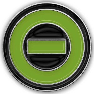 Type O Negative - Negative Symbol Pin Badge in der Gruppe MERCHANDISE / Merch / Hårdrock bei Bengans Skivbutik AB (5537445)