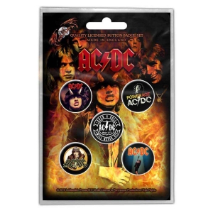 Ac/Dc - Highway To Hell Retail Pack Button Badge in der Gruppe MERCH / Minsishops-merch / Ac/Dc bei Bengans Skivbutik AB (5537453)