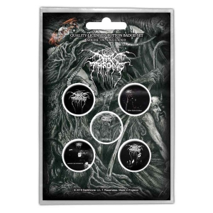 Darkthrone - Old Star Button Badge Pack in der Gruppe MERCHANDISE / Merch / Hårdrock bei Bengans Skivbutik AB (5537459)