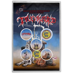 Tankard - Pavlov's Dawgs Button Badge Pack in der Gruppe MERCHANDISE / Merch / Hårdrock bei Bengans Skivbutik AB (5537482)