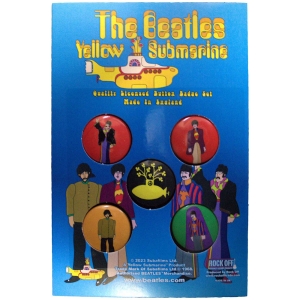 The Beatles - Yellow Submarine Button Badge Pack in der Gruppe MERCHANDISE / Merch / Pop-Rock bei Bengans Skivbutik AB (5537492)