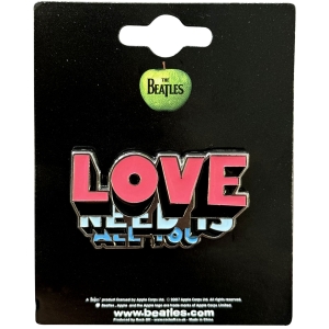 The Beatles - All You Need Is Love Pin Badge in der Gruppe MERCHANDISE / Merch / Pop-Rock bei Bengans Skivbutik AB (5537499)