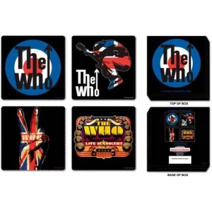 The Who - 4 Piece Set In Presentation Box Coaster in der Gruppe MERCHANDISE / Merch / Pop-Rock bei Bengans Skivbutik AB (5537509)