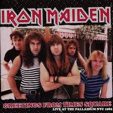 Iron Maiden - Greetings From Times Square - Live At Th in der Gruppe Labels /  bei Bengans Skivbutik AB (5537565)