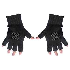 Dimmu Borgir - Logo Fingerless Gloves in der Gruppe MERCHANDISE / Merch / Hårdrock bei Bengans Skivbutik AB (5537580)