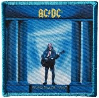 Ac/Dc - Patch Who Made Who Printed  (8,9 X in der Gruppe MERCHANDISE / Stoffaufnäher / Heavy Metal bei Bengans Skivbutik AB (5537649)