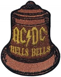Ac/Dc - Patch Hells Bells (8,1 X 6,4 Cm) in der Gruppe MERCHANDISE / Merch / Hårdrock bei Bengans Skivbutik AB (5537652)