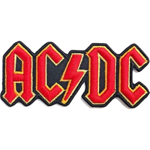 Ac/Dc - Cut-Out 3D Logo Woven Patch in der Gruppe MERCH / Minsishops-merch / Ac/Dc bei Bengans Skivbutik AB (5537653)