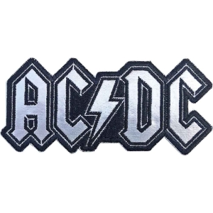 Ac/Dc - Cut-Out Foil Logo Woven Patch in der Gruppe MERCH / Minsishops-merch / Ac/Dc bei Bengans Skivbutik AB (5537654)