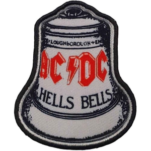 Ac/Dc - Hells Bells White Printed Patch in der Gruppe MERCH / Minsishops-merch / Ac/Dc bei Bengans Skivbutik AB (5537662)