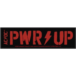 Ac/Dc - Pwr-Up Super Strip Patch in der Gruppe MERCHANDISE bei Bengans Skivbutik AB (5537692)