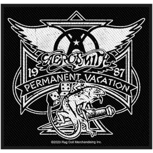 Aerosmith - Permanent Vacation Retail Packaged Patch in der Gruppe MERCHANDISE / Merch / Hårdrock bei Bengans Skivbutik AB (5537695)