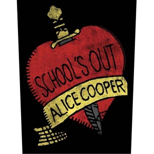 Alice Cooper - School's Out Back Patch in der Gruppe MERCHANDISE / Merch / Hårdrock bei Bengans Skivbutik AB (5537705)