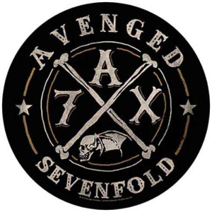 Avenged Sevenfold - A7x Back Patch in der Gruppe MERCHANDISE / Merch / Hårdrock bei Bengans Skivbutik AB (5537727)