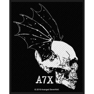 Avenged Sevenfold - Skull Profile Standard Patch in der Gruppe MERCHANDISE / Merch / Hårdrock bei Bengans Skivbutik AB (5537737)