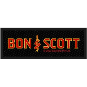 Bon Scott - Brother Snake Standard Patch in der Gruppe MERCHANDISE / Merch / Hårdrock bei Bengans Skivbutik AB (5537778)