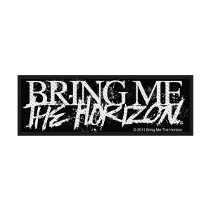 Bring Me The Horizon - Horror Logo Standard Patch in der Gruppe MERCHANDISE / Merch / Hårdrock bei Bengans Skivbutik AB (5537780)