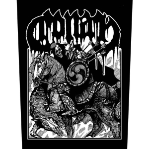 Conan - Horseback Battle Hammer Back Patch in der Gruppe MERCHANDISE / Merch / Hårdrock bei Bengans Skivbutik AB (5537795)
