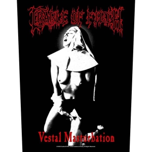 Cradle Of Filth - Vestal Masturbation Back Patch in der Gruppe MERCHANDISE / Merch / Hårdrock bei Bengans Skivbutik AB (5537796)