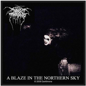 Darkthrone - A Blaze In The Northern Sky Standard Pat in der Gruppe MERCHANDISE / Merch / Hårdrock bei Bengans Skivbutik AB (5537813)