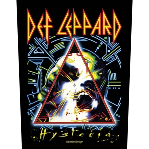 Def Leppard - Hysteria Back Patch in der Gruppe MERCHANDISE / Merch / Hårdrock bei Bengans Skivbutik AB (5537829)