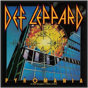 Def Leppard - Pyromania Standard Patch in der Gruppe MERCHANDISE / Merch / Hårdrock bei Bengans Skivbutik AB (5537833)