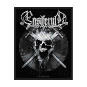 Ensiferum - Skull Standard Patch in der Gruppe MERCHANDISE / Merch / Hårdrock bei Bengans Skivbutik AB (5537858)
