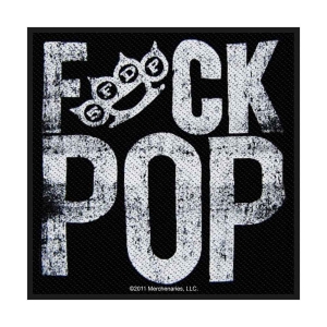 Five Finger Death Punch - Fuck Pop Standard Patch in der Gruppe MERCHANDISE / Merch / Hårdrock bei Bengans Skivbutik AB (5537868)