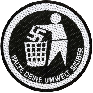 Generic - Halte Deine... Standard Patch in der Gruppe MK Export CDON Merch bei Bengans Skivbutik AB (5537877)