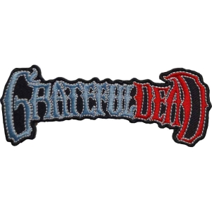Grateful Dead - Logo Woven Patch in der Gruppe MERCHANDISE / Merch / Pop-Rock bei Bengans Skivbutik AB (5537926)