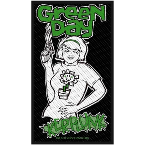 Green Day - Kerplunk Standard Patch in der Gruppe MERCHANDISE / Merch / Punk bei Bengans Skivbutik AB (5537933)