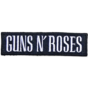 Guns N Roses - Text Logo Woven Patch in der Gruppe MERCHANDISE / Merch / Hårdrock bei Bengans Skivbutik AB (5537935)