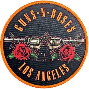 Guns N Roses - Los Angeles Orange Printed Patch in der Gruppe MERCHANDISE / Merch / Hårdrock bei Bengans Skivbutik AB (5537944)