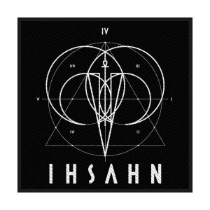 Ihsahn - Logo/Symbol Standard Patch in der Gruppe MERCHANDISE / Merch / Hårdrock bei Bengans Skivbutik AB (5537963)