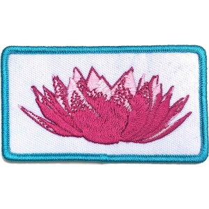 Imagine Dragons - Lotus Flower Woven Patch in der Gruppe MERCHANDISE / Merch / Pop-Rock bei Bengans Skivbutik AB (5537966)