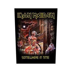 Iron Maiden - Somewhere In Time Back Patch in der Gruppe MERCHANDISE / Merch / Hårdrock bei Bengans Skivbutik AB (5537972)