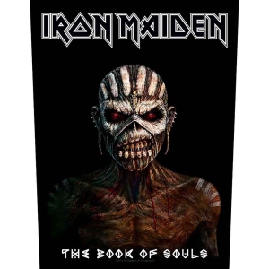 Iron Maiden - The Book Of Souls Back Patch in der Gruppe MERCHANDISE / Merch / Hårdrock bei Bengans Skivbutik AB (5537975)