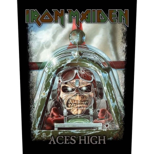 Iron Maiden - Aces High Back Patch in der Gruppe MERCHANDISE / Merch / Hårdrock bei Bengans Skivbutik AB (5537976)