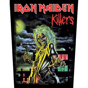 Iron Maiden - Killers Back Patch in der Gruppe MERCHANDISE / Merch / Hårdrock bei Bengans Skivbutik AB (5537985)