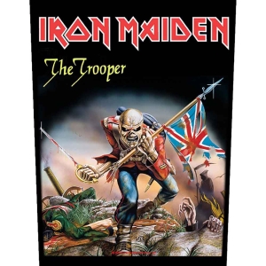 Iron Maiden - The Trooper Back Patch in der Gruppe MERCHANDISE / Merch / Hårdrock bei Bengans Skivbutik AB (5537988)