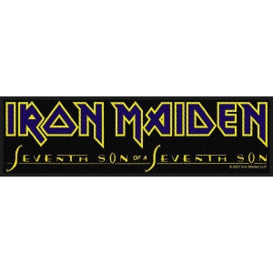 Iron Maiden - Seventh Son Logo Retail Packaged Patch in der Gruppe MERCHANDISE / Merch / Hårdrock bei Bengans Skivbutik AB (5538010)