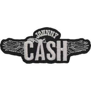 Johnny Cash - Wings Woven Patch in der Gruppe MERCHANDISE / Merch / Country bei Bengans Skivbutik AB (5538022)