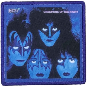 Kiss - Creatures Of The Night Printed Patch in der Gruppe MERCHANDISE / Merch / Hårdrock bei Bengans Skivbutik AB (5538041)