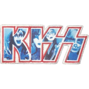 Kiss - Infill Logo Printed Patch in der Gruppe MERCHANDISE / Merch / Hårdrock bei Bengans Skivbutik AB (5538052)