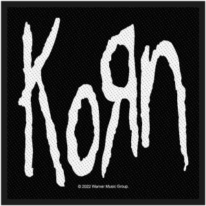 Korn - Logo Standard Patch in der Gruppe MERCHANDISE / Merch / Hårdrock bei Bengans Skivbutik AB (5538059)