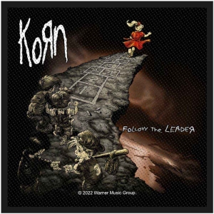 Korn - Follow The Leader Standard Patch in der Gruppe MERCHANDISE / Merch / Hårdrock bei Bengans Skivbutik AB (5538061)